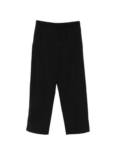 Loewe Wool Trousers In Black