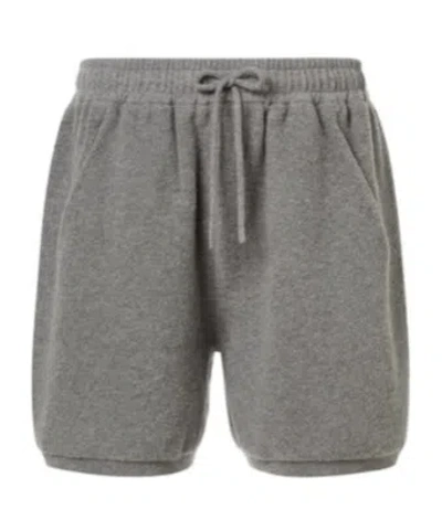 Loewe Wool-blend Shorts In Gray