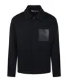 Loewe Anagram Workwear Jacket In Black