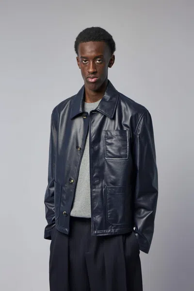 Loewe Workwear Jacket In Blue