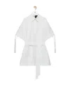 Loewe Workwear Mini Dress In Cotton
