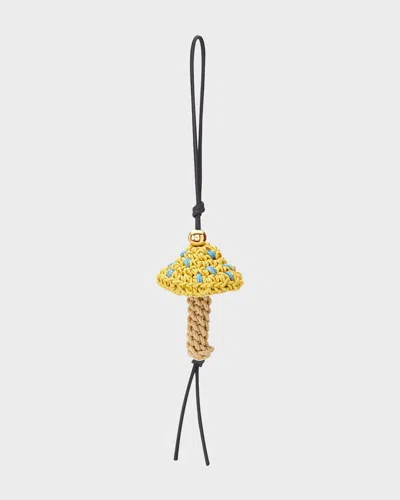Loewe Woven Mushroom Bag Charm