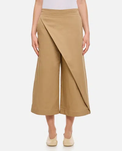 LOEWE WRAPPED CROPPED TROUSERS