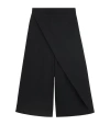 LOEWE WRAPPED CROPPED WIDE-LEG TROUSERS