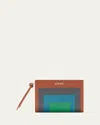 Loewe X Albers Compact Bifold Wallet In Nappa Leather