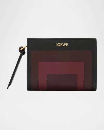LOEWE X ALBERS COMPACT BIFOLD WALLET IN NAPPA LEATHER