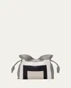 Loewe X Albers Flamenco Medium Clutch Bag In Nappa Leather