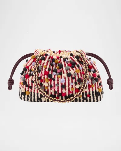 Loewe X Albers Flamenco Medium Crossbody Bag In Cotton Jacquard