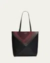 Loewe X Albers Puzzle Fold Tote Bag In Nappa Leather In Multi