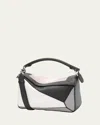 Loewe X Albers Puzzle Square Shoulder Bag In Leather