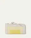 Loewe Card Holder With Coin Purse Small Leather Goods White In Yellow