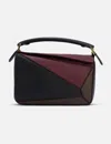 Loewe X Albers Puzzle Square Shoulder Bag In Leather