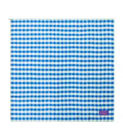 Loewe X Cosima Von Bonin Reversible Silk Scarf In Multi