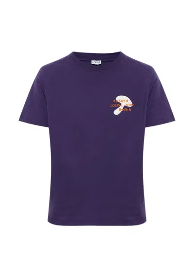 Loewe X Cosima Von Bonin T-shirt In Purple