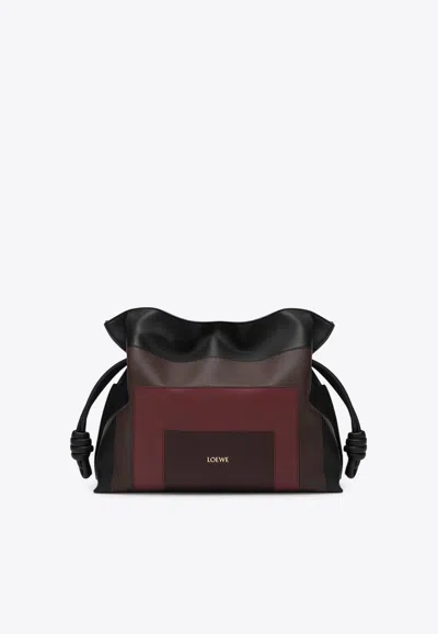 Loewe X Josef Albers Medium Flamenco Pouch Bag In Multi