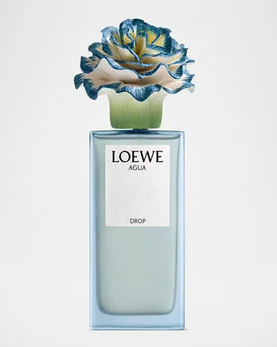 Loewe X Lladro Agua Drop Eau De Parfum, 3.4 Oz. In Blue