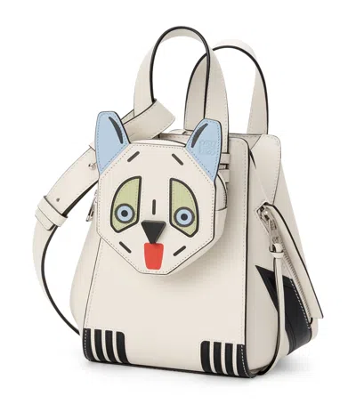 Loewe X Louis Wain Cats Hammock Bag In White