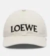 Loewe X Louis Wain Cotton Canvas Baseball Cap In White