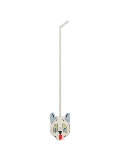 Loewe X Louis Wain Dog-face Bag Accessory In Neutral