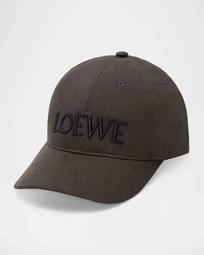 Loewe X Louis Wain Embroidered Baseball Cap In Black