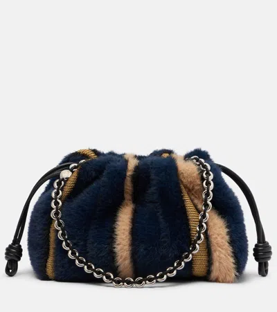 Loewe X Louis Wain Flamenco Medium Clutch In Multi