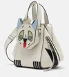 Loewe X Louis Wain Futurist Cat Hammock Tote Bag In White