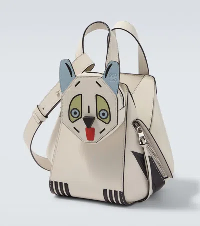 Loewe X Louis Wain Hammock Leather Top-handle Bag
