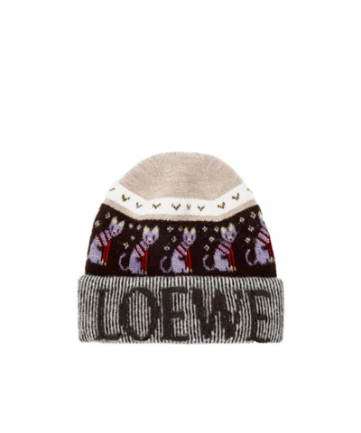 Loewe X Louis Wain Hat In Brown