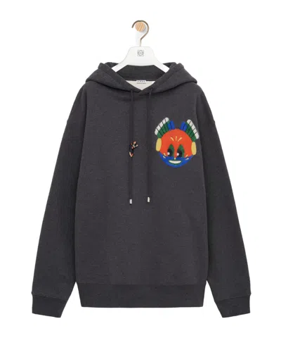 Loewe X Louis Wain Hoodie In Brown