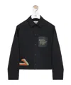 Loewe X Louis Wain Cat-embroidery Jacket In Black