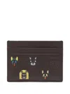 Loewe X Louis Wain Leather Card Holder In Brown