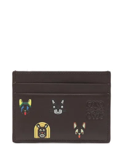 LOEWE X LOUIS WAIN LEATHER CARDHOLDER