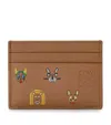 Loewe Cats Plain Cardholder In Classic Calfskin In Brown