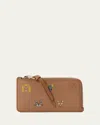 Loewe X Louis Wain Zip-top Wallet In Leather In Brown