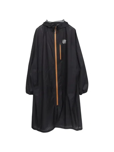 Pre-owned Loewe X On 2020s Ultra Parka Hooded Coat In Black