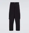 Loewe X On Belted Technical Cargo Pants In Black
