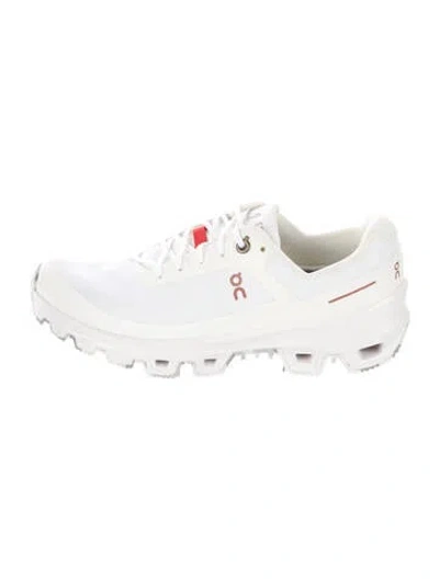 Pre-owned Loewe X On Canvas Athletic Sneakers In Neutrals