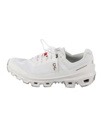 Pre-owned Loewe X On Canvas Athletic Sneakers In Neutrals