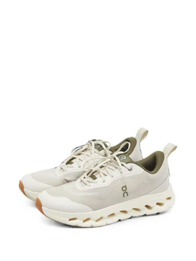 Pre-owned Loewe X On Cloudtilt 2.0 Panelled Sneakers In Neutrals