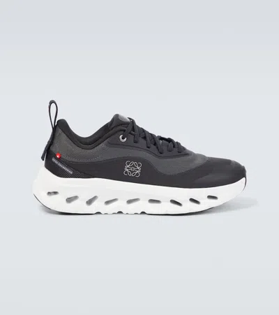 Loewe On Cloudtilt 2.0 Stretch-knit Sneakers In Black