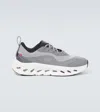 Loewe X On Men's Cloudtilt 2 Knit Low-top Sneakers In Grey