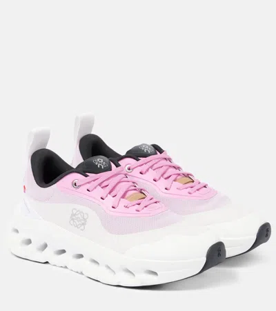 Loewe X On Cloudtilt 2.0 Running Shoes In Pinkwhite