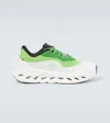 Loewe X On Men's Cloudtilt 2 Knit Low-top Sneakers In Green White