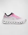 Loewe X On Cloudtilt Colorblock Runner Sneakers In Pinkwhite