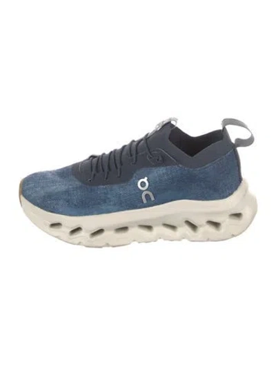 Pre-owned Loewe X On Cloudtilt Denim Athletic Sneakers In Blue