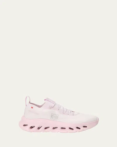 Loewe X On Cloudtilt Embellished Spandex Sneakers In Pink