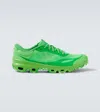 Loewe On Cloudventure 2.0 Rubber-trimmed Mesh Sneakers In Green