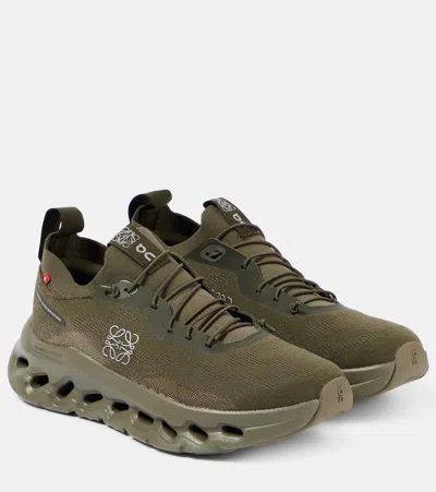 Loewe X On Cloudtilt Sneakers In Green