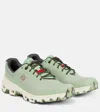 Loewe + On Cloudventure Recycled-canvas And Mesh Sneakers In Pale Green