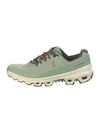 Pre-owned Loewe X On Cloudventure Sneakers In Green